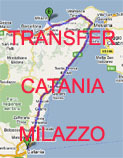 Transfer Aeroporto Catania Milazzo - Servizio Navetta